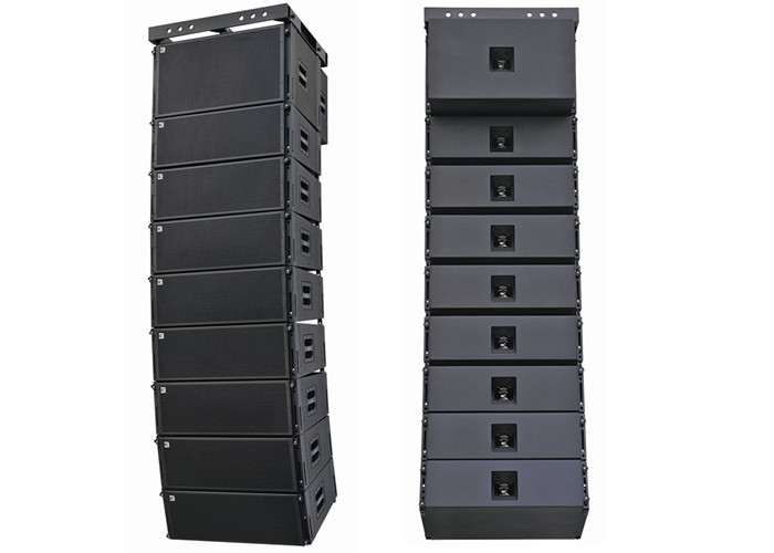 Pro Sound Dj Audio Line Array Speakers Waveguide , 10 Line Array System