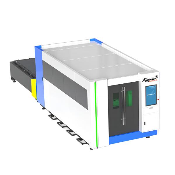 3000w Economical Sheet Metal Fiber Laser Cutting Machine with Full Enclosed Cover