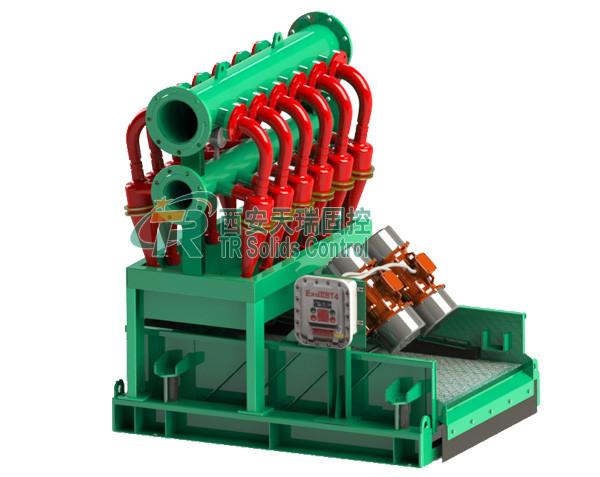 Mud Circulating System Desilter Hydrocyclone Unit , High Efficiency Dewatering Hydrocyclone