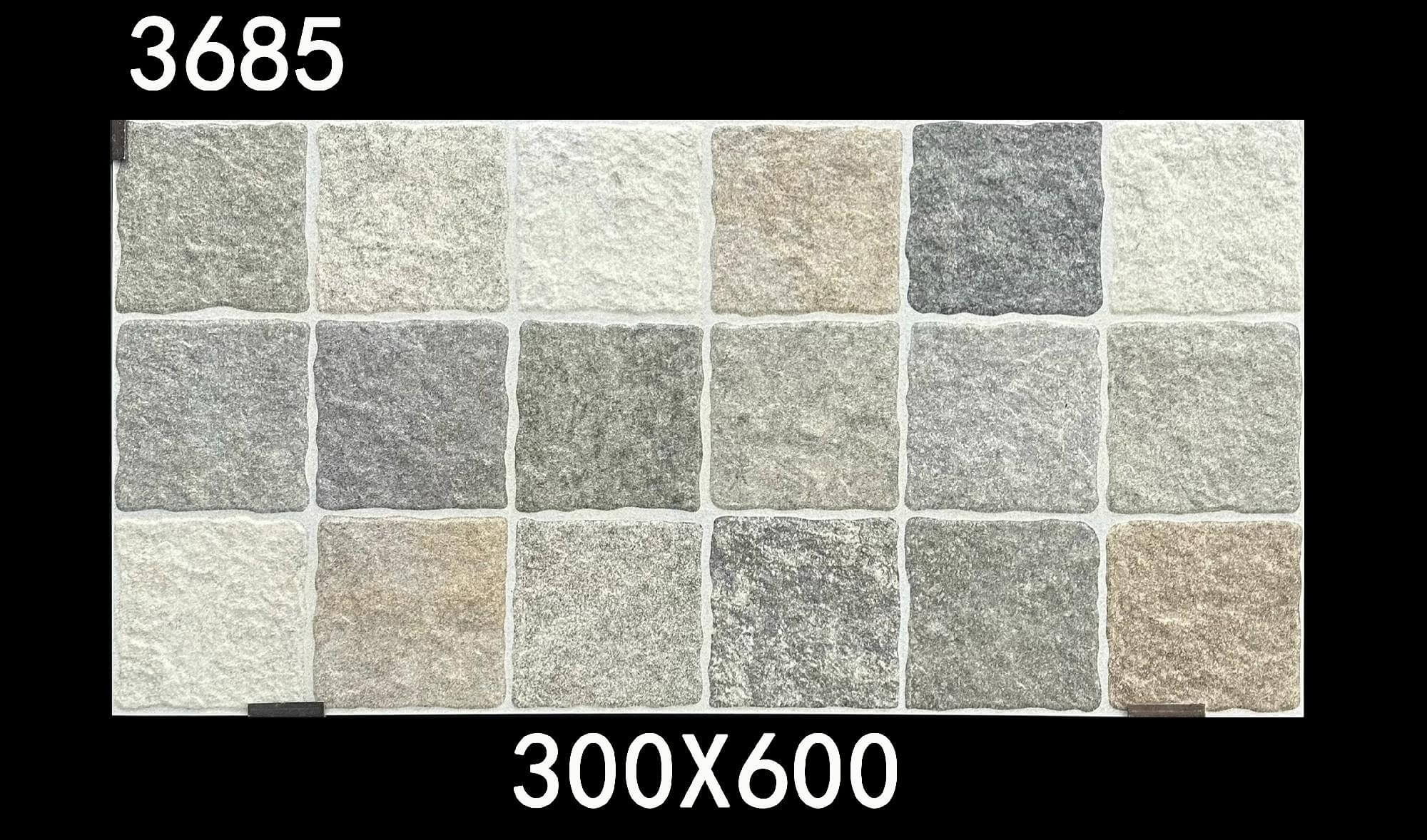 Stunning and Non-slip Red 300x600mm Ceramic Exterior Wall Tiles W.A 1~3% for Hotel and Villa