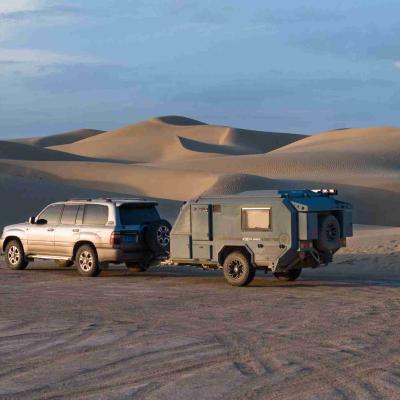 Camper leve para todo o terreno 450W Camper solar pequeno off road