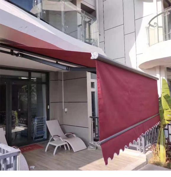 Full Cassette Retractable Awning Outdoor Durable Electric Automatic Motorized