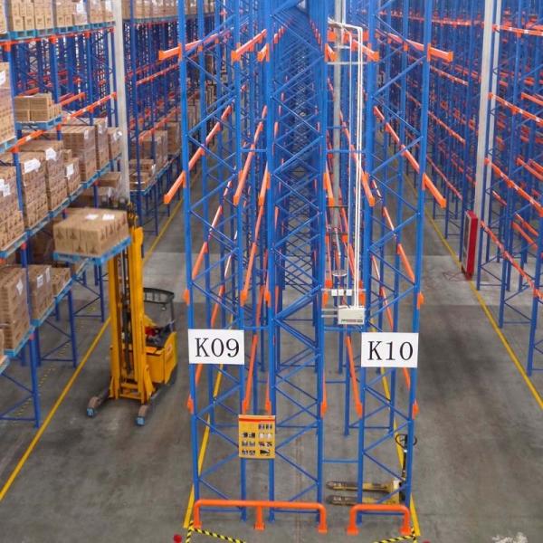 Double Deep Warehouse Pallet Racking Systems / Steel Pallet Shelf