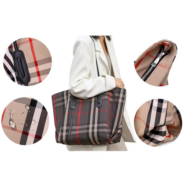 Canvas Womens Luxury Handbag Large Capacity Roomy Ladies Crossbody Purse