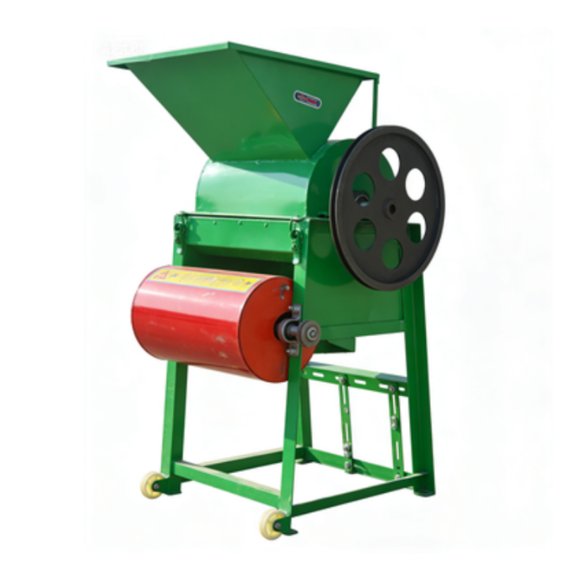 Portable Peanut Sheller Machine Carbon Steel Nut Cracker Machine For Farm Processing