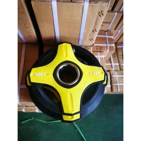 Strength Training Bumper Weight Plate with Customized Logo Availabled Gym Equipment
