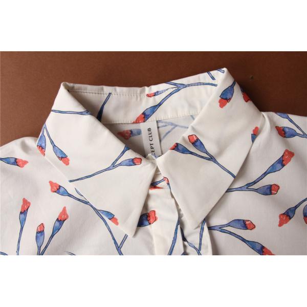 100% Cotton Stockpapa Womens Casual Print Shirts
