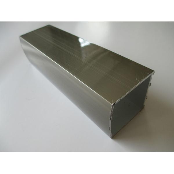 Dark Gold Aluminium Channel Profiles , Extruded Aluminum Profiles For Stair Railing