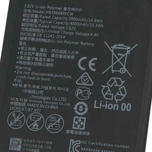 OEM Original Replacement Battery For Huawei Mate9 MHA-AL00 HB396689ECW Mate 9 Lithium Polymer Battery 4000mAh