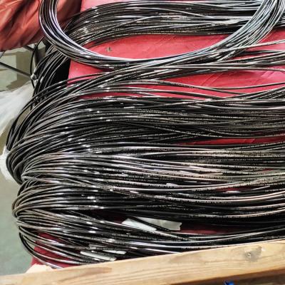 Conjunto de mangueira de freio trançado de aço inoxidável dianteiro automotivo hidráulico
