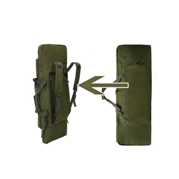 Mochila Militar Verde Duplo Espaldas Sensível a Água