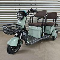 4 Passenger 800W Electric Tricycle Electric Tuk Tuk 90KM 50KM/H