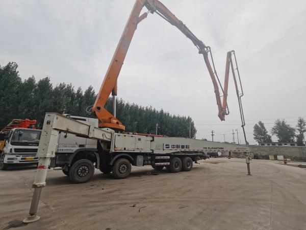 2013 Zoomlion 56m Used Concrete Pump Truck Pipe de rechange 44000kgs pour le service après-vente