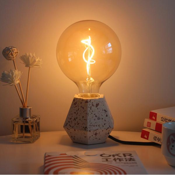 янтарный шарик 200lm глобуса шариков G125 нити СИД спирали 4Watt