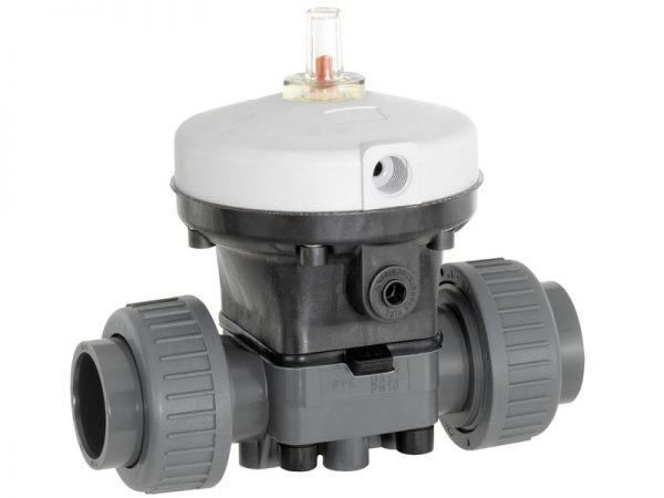 Pneumatic Hydraulic ABS Diaphragm Valve Multi Function For Water