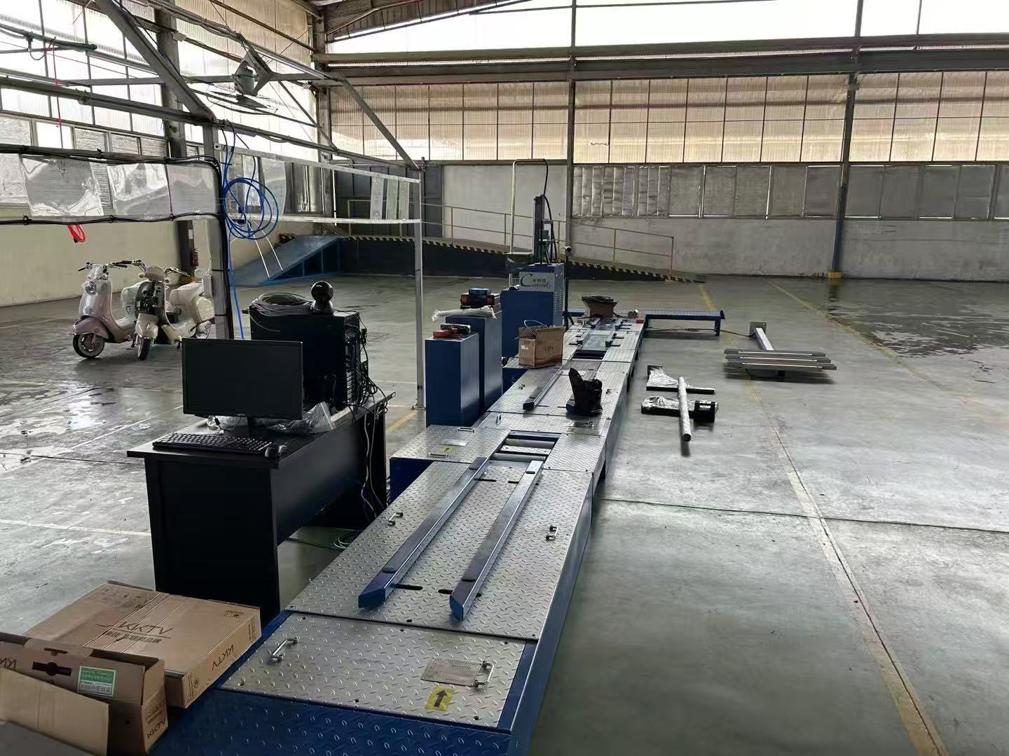 CTJZMT-750 Мобильный мотоциклет EV испытательный линейный испытатель для двух колес