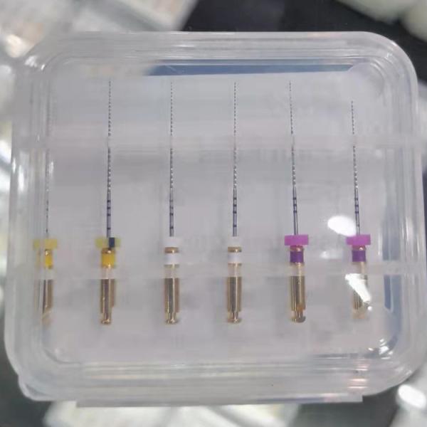 Motor Dental Niti Endo Rotary Files Barbed Broaches Apex Locator