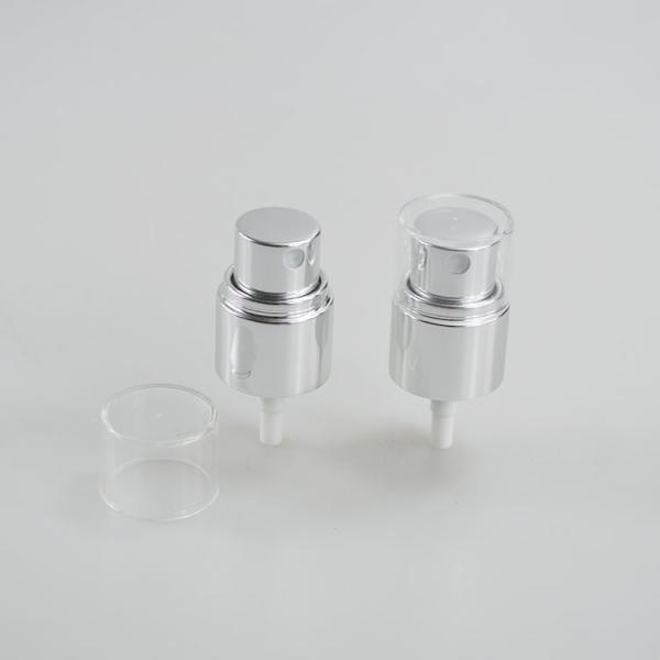 24-400 PP Luxury Sliver Sprayer Lotion Pump para tampa transparente na indústria cosmética