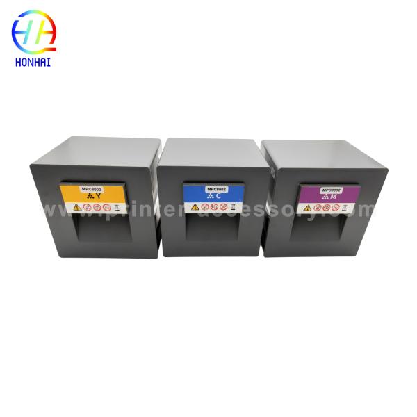High-Yield CMY Copier Toner Cartridge for Ricoh MPC8002 with 29,000 Prints, 24-Month Warranty & ISO Certification