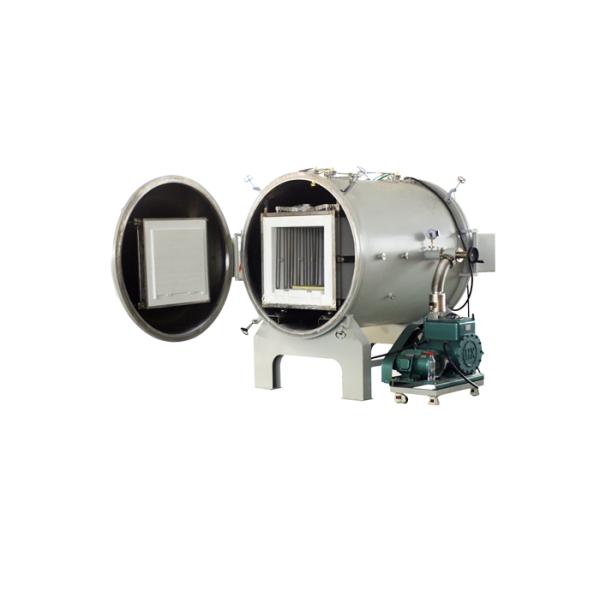 Non Pressure Horizontal Vacuum Furnace , Electric Heat Treatment Furnace For Si3N4 Powder