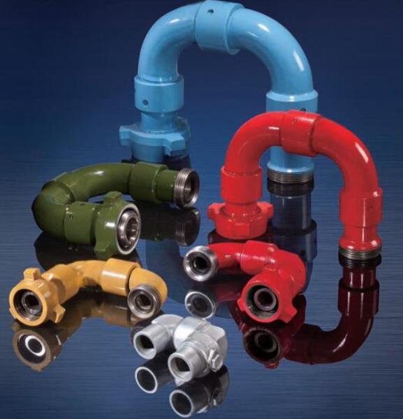 Forged 1 Inch 60 Type Alloy Steel Swivel Joint Work Pressure 5000 PSI API 16C COC Provide Process Forged For Oil Drilling
