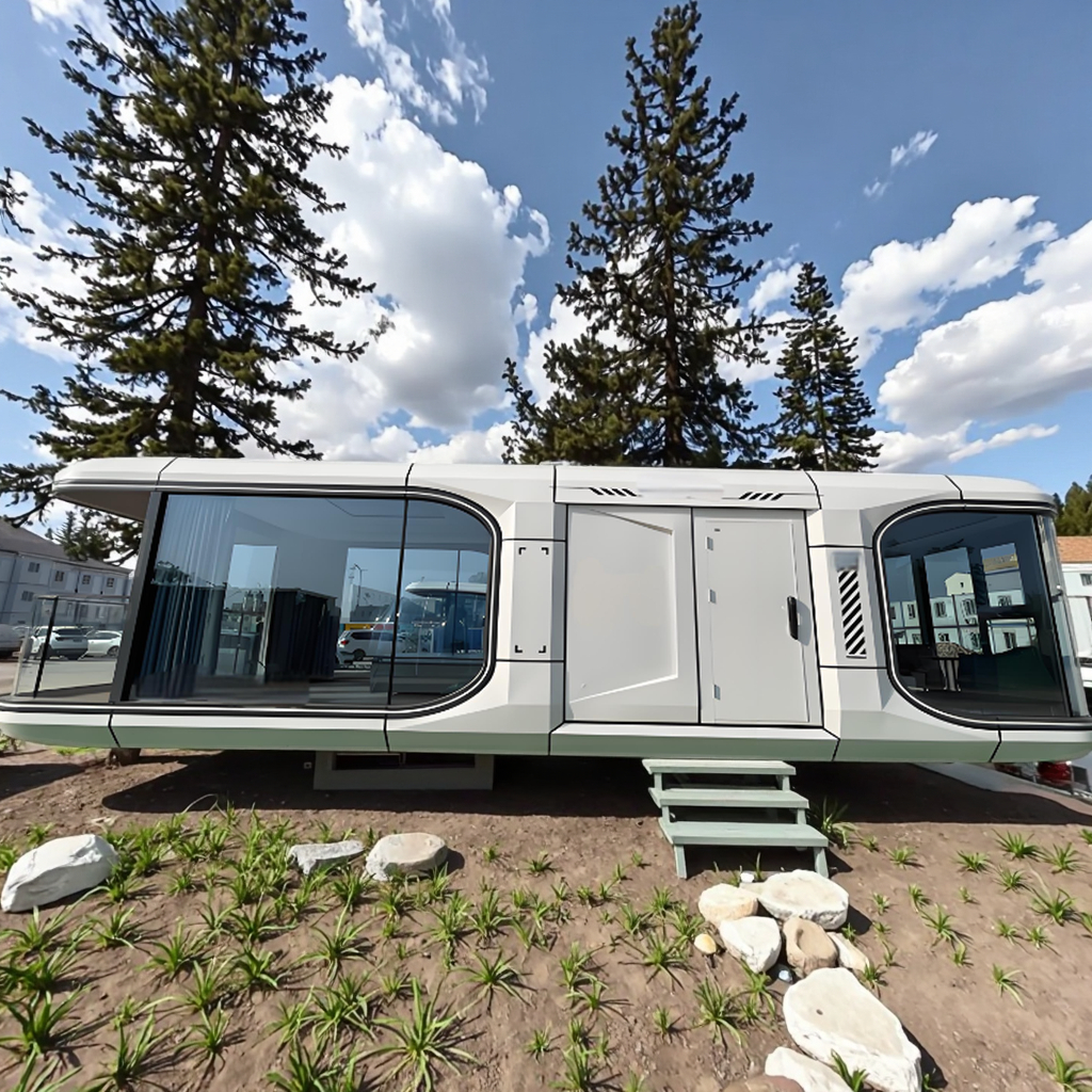 Factory Direct Modern Square Outdoor Travelling Camping Custom Prefab Houses Eco-Friendly Waterproof Durable Safe Easy