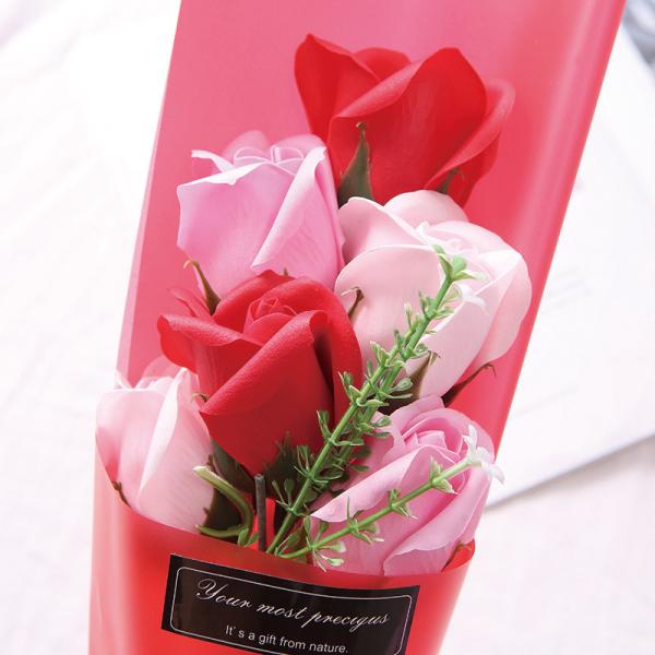 Fleur faite sur commande de papier de luxe imprimée en gros d'abonnement de logo de cartons d'expédition d'emballage de cadeau de fleur artificielle de carton