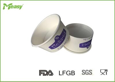 Purple 2oz Disposable Double Poly Ice Cream Paper Cups for Frozen yogurt 100 cc
