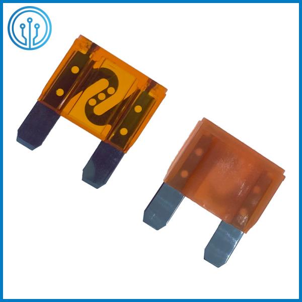 Withstand High Temperature PA66 Nylon Housed Auto Fuse 40A 32V For Automotive Passenger Car