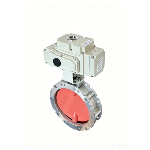 2in 20in Aluminum Alloy High-temperature Flue Dust Removal air Valve Electric Ventilation butterfly Valve DC24VAC110V 220V 380V