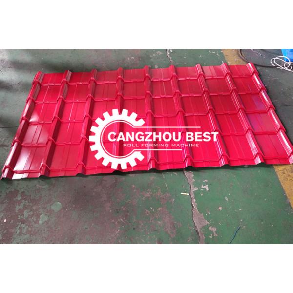 Крен трапецоидальной крыши металлического листа алюминиевый рифленый кафельный формируя продажи машины