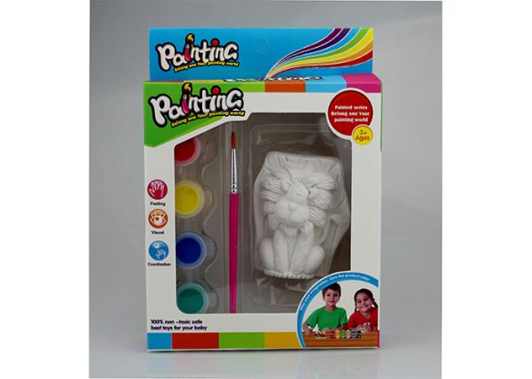 Arts And Crafts DIY Plaster Painting Kits For Christmas Gift 4 Colors EN71 8P ASTM HR4040