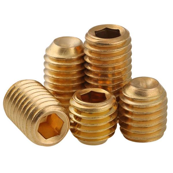 stainless steel bruss carbon set screw