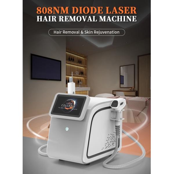 Effective 2in1 808 Diode Laser Hair Removal Nd Yag Tattoo Removal For Home