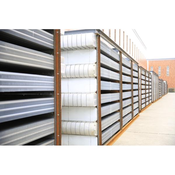 Холодильное устройство 20 мм Алюминиевая круглая труба Большое теплообменное оборудование Трубки 1050 D21