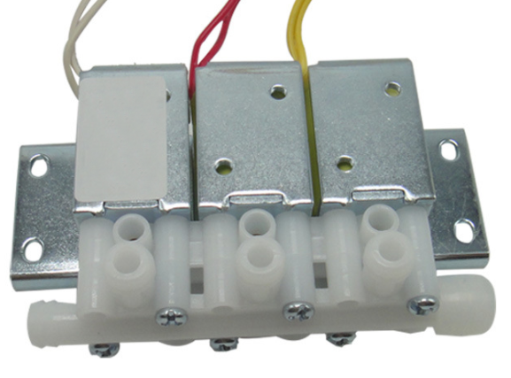 Пластиковый мини клапан соленоида 12V воздуха 24V для машины массажа ноги