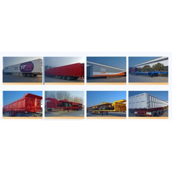 Fence Side Wall Pile High Fence Semi-Trailer with Tread 1820mm