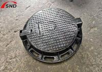 D400 Cast Iron Round Manhole Cover With Snap Ring And Lock