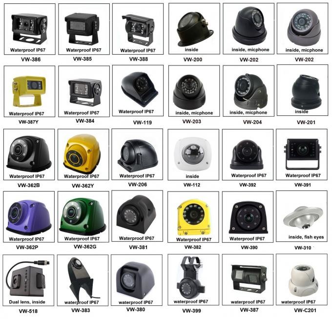 4/8CH 1080P H.265 SD Карта Мобильный DVR Видеорегистратор высокой четкости Записи в реальном времени