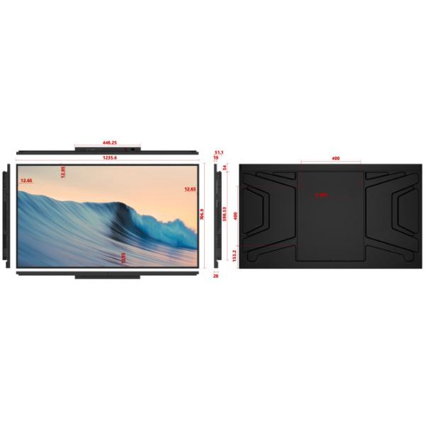 изготовителей Signage 55inch табло цифров крытых цифров крытое