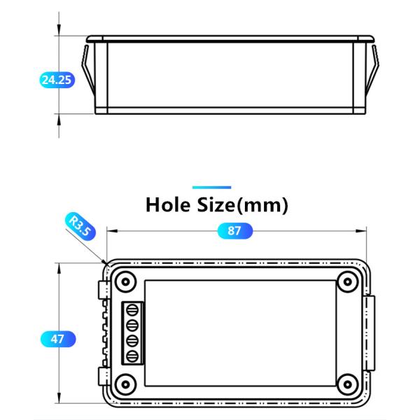аттестация FCC CE амперметра Ac цифров дисплея 10A LCD