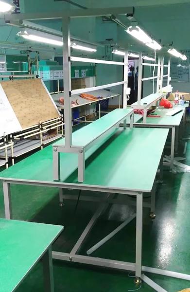Heavy-Duty ESD Workbench For Industrial Electronics Manufacturing