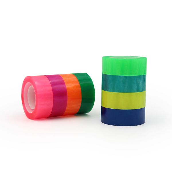 Customized Carton Sealing Color Stationery Tape Multiple specifications customization