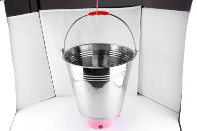 high quality stainless steel bucket with flower & pail & 12L to 24 L bucket