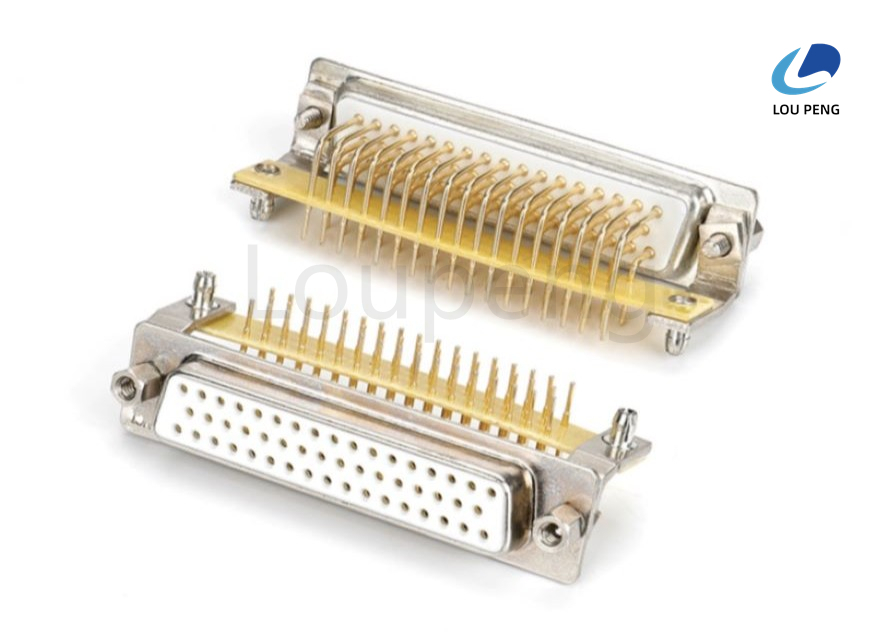 Video Signal Transmission D-Sub Display Connector Blue White Black Provides Stable Signal For Computers Displays