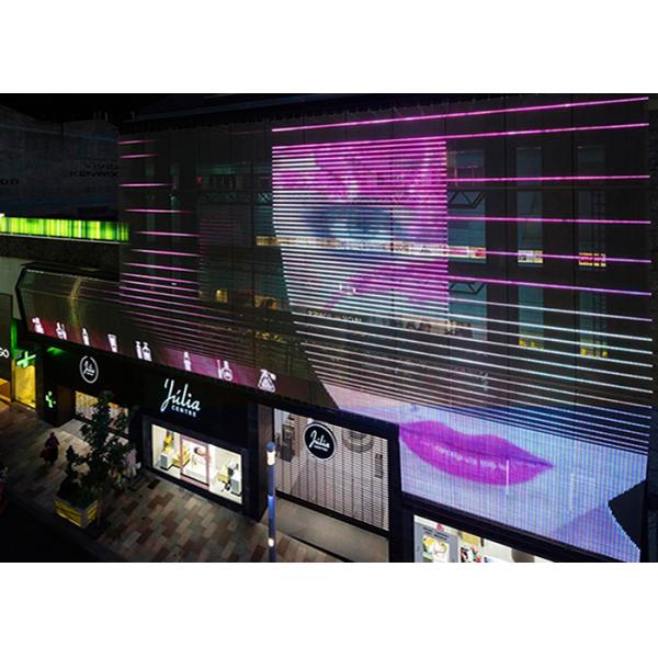 Energy Saving HD LED Display Outdoor Curtain Transparant Panel Adopting MBI 5124