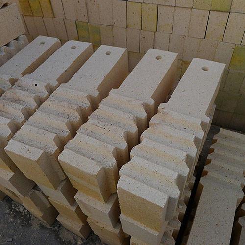 Lz-75 Lz-65 High Alumina Refractory Brick Special Shaped Anchor Refractory Brick