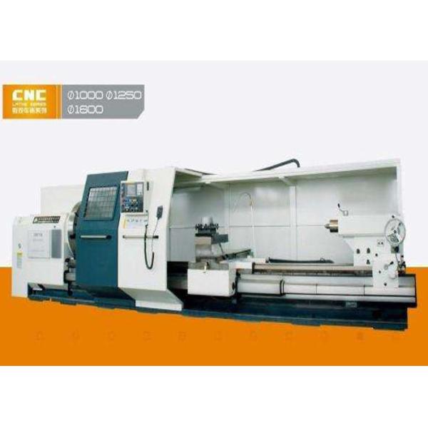 Horizontal Computer Lathe Machine / Precision CNC Automatic Lathe Machine