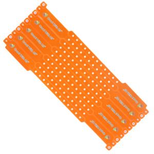 Seguridad Vinyl Event Brazaletes personalizados Brazaletes de Festival