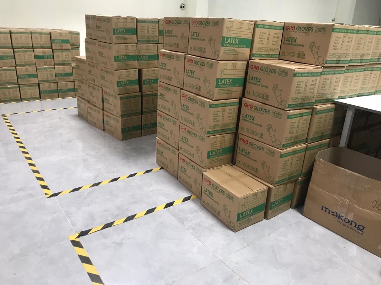 Устранимые хирургические перчатки 100pcs/box рассмотрения латекса